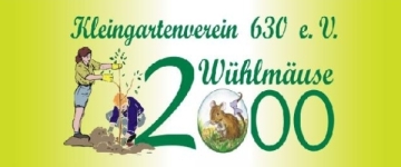 Logo des Kleingartenvereins WÃ¼hlmÃ¤use 2000